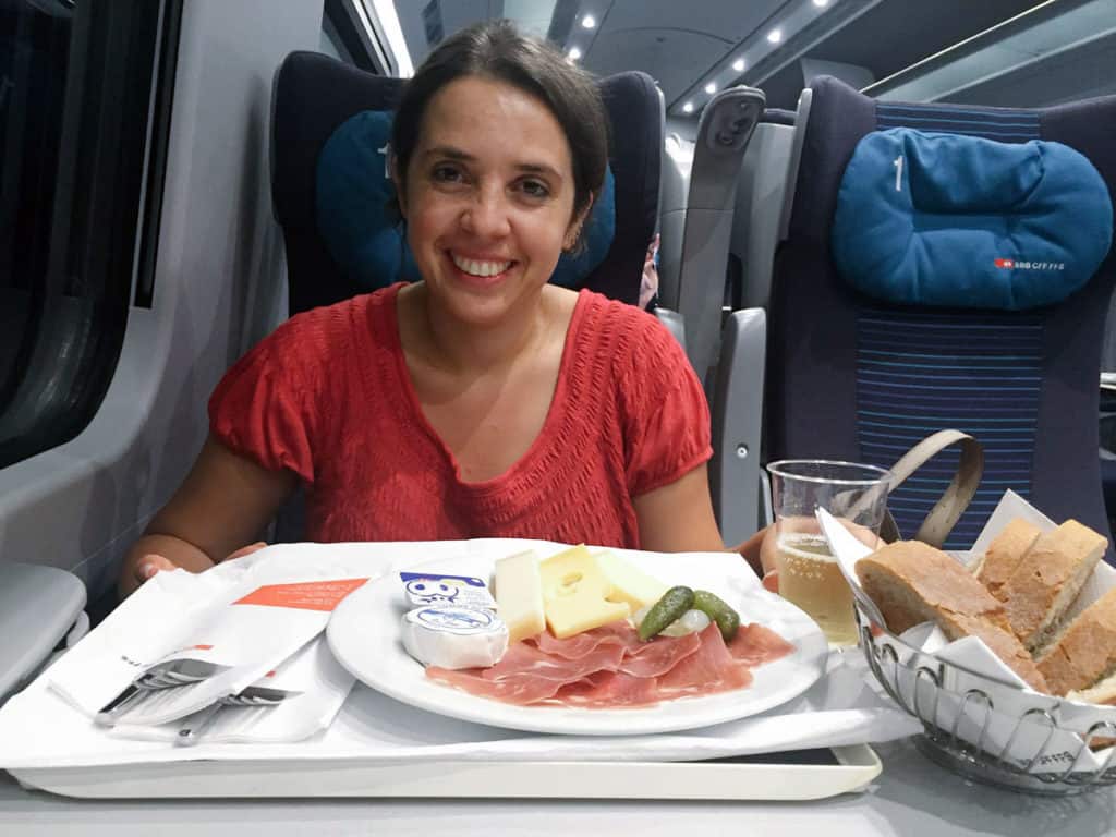 viaggi in treno mangiare
