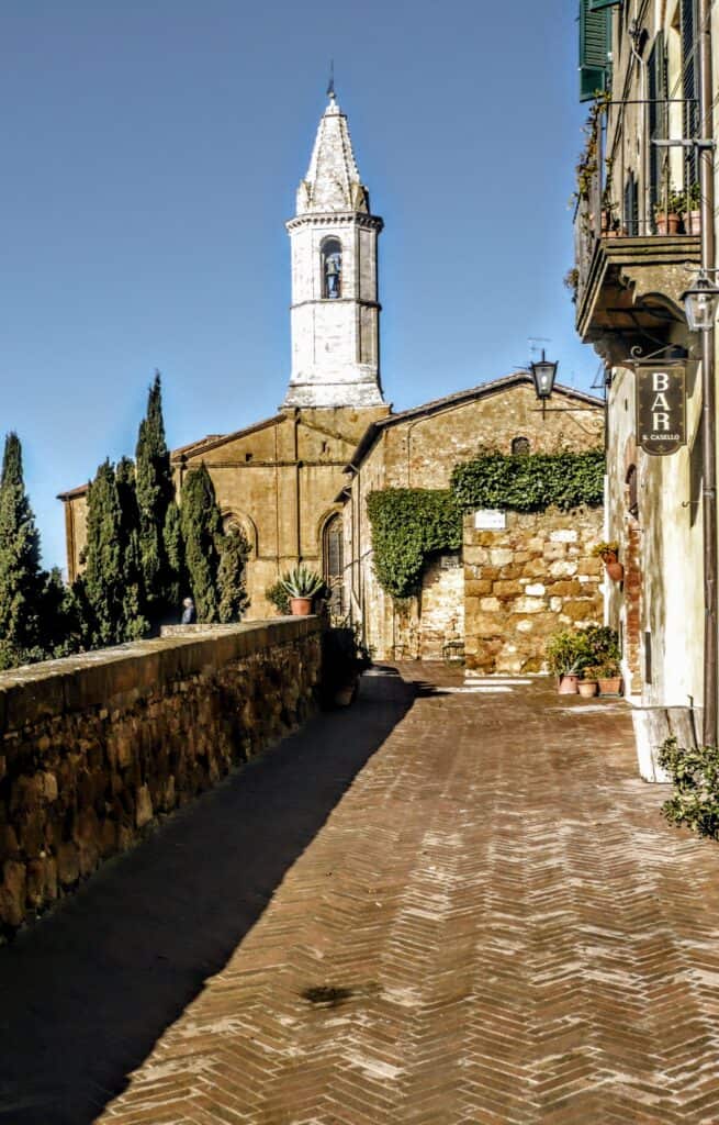 Via dell'amore a Pienza